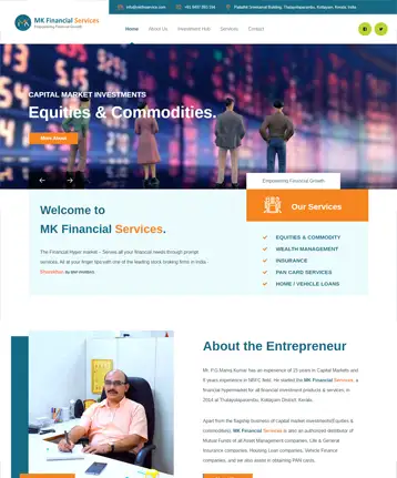 Freelance web designer in Kottayam