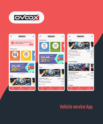Ovoox UI/UX designer